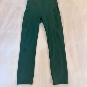 lulu lemon Green High-Waisted Leggings